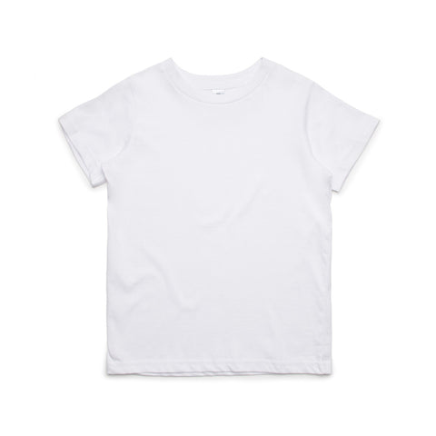White Kids Tee