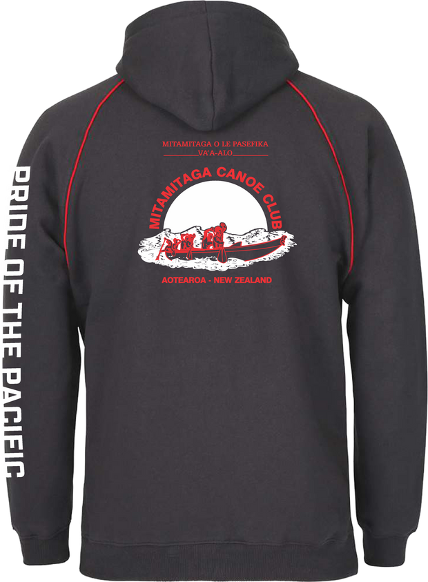 Mitamitaga Waka Ama Contrast Hoodie
