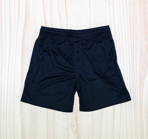 Excellere College Black PE Shorts