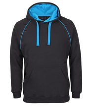 Black/Aqua Hoodie
