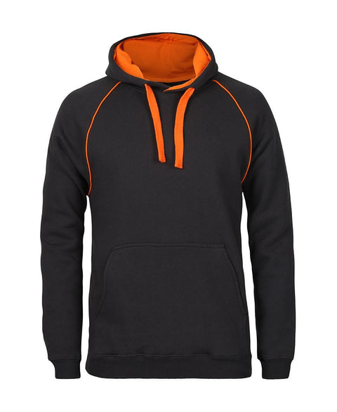 Gun Metal/Orange Hoodie