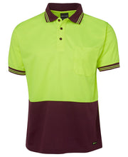 Hi Vis S/S Traditional Polo