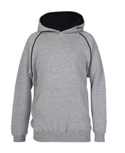 Grey Marle/Black Hoodie