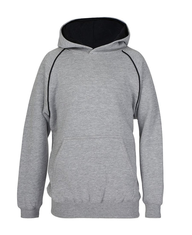 Grey Marle/Black Hoodie