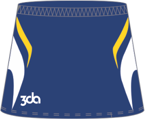 3DA Sublimated Netball Skirt