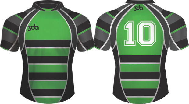 3DA Sublimated Rugby Jersey
