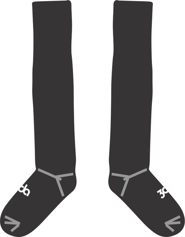 Central Brown AFC Socks