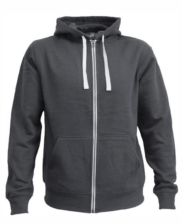 Charcoal Zip Hoodie