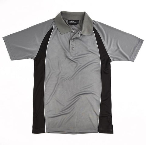 Charcoal/Black Polo