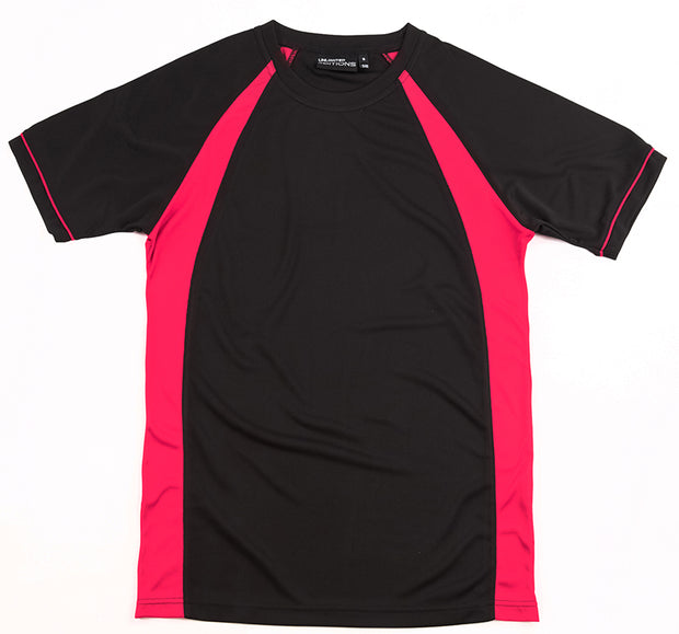 Black/Magenta Tee