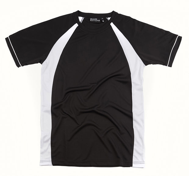 Black/White Tee