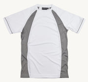 White/Charcoal Tee